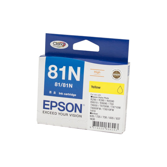 EPSON T0814 81HY YELLOW INK CARTRIDGE