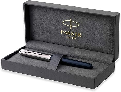 PEN PARKER 51 BP MIDNIGHT BLUE WITH CHROME TRIM