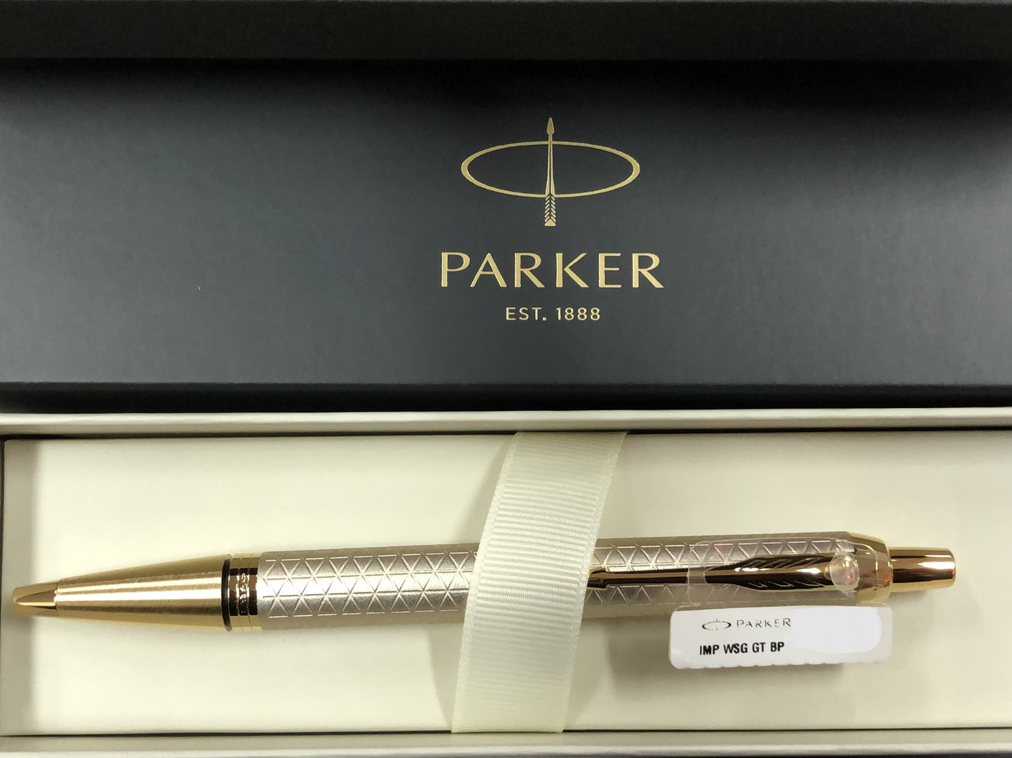 PARKER IM PREMIUM WARM GREY GT BALLPOINT