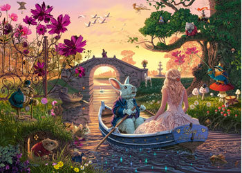 RAVENSBURGER ENCHANTED LANDS LOOK & FIND PUZZLE 1000PC