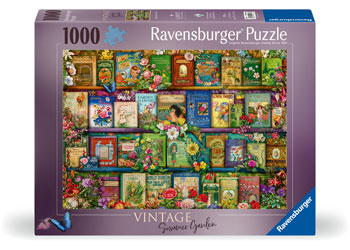 RAVENSBURGER VINTAGE SUMMER GARDEN PUZZLE 1000PC