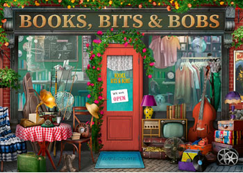 RAVENSBURGER BOOKS BITS & BOBS PUZZLE 1000PC JIGSAW