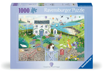RAVENSBURGER COASTAL COTTAGE PUZZLE 1000PC JIGSAW