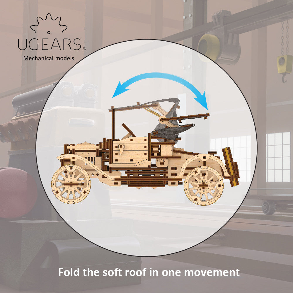 UGEARS RETRO CAR MODEL T