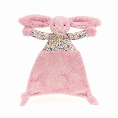 JELLYCAT BLOSSOM BEA BUNNY COMFORTER TULIP PINK