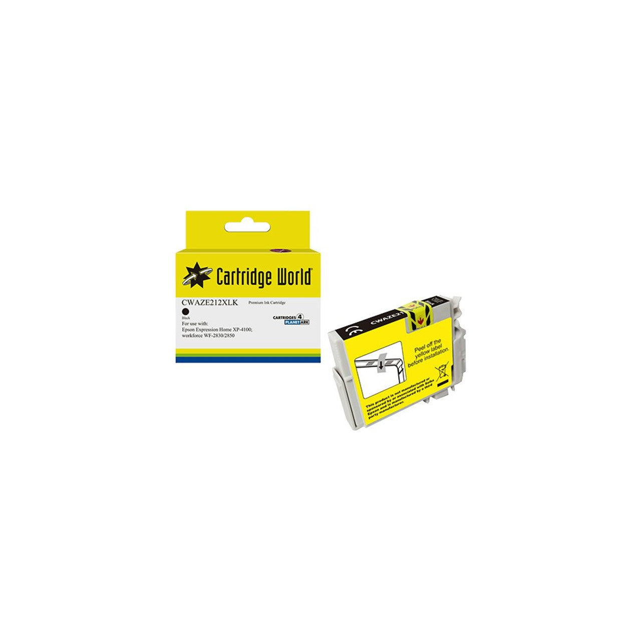CARTRIDGE WORLD EPSON 212XLK BLACK INK CARTRIDGE