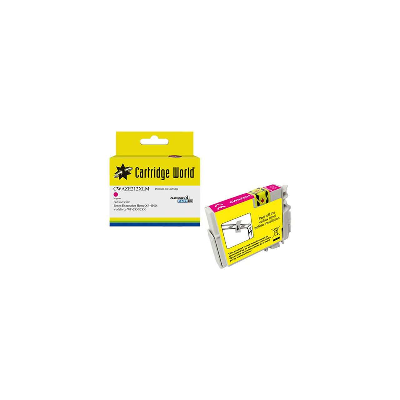 CARTRIDGE WORLD EPSON 212XLM MAGENTA INK CARTRIDGE
