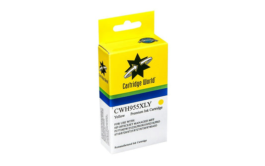 CARTRIDGE WORLD HP 955XL YELLOW INK CARTRIDGE