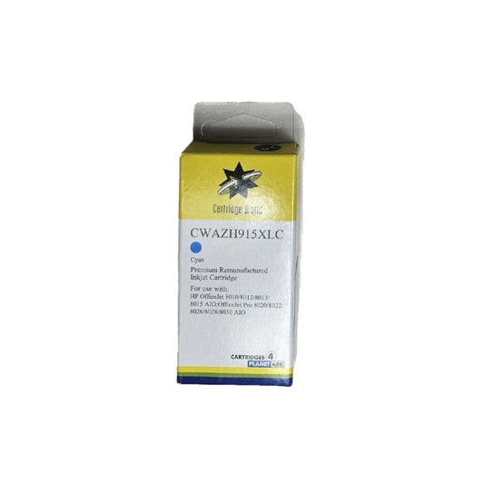 CARTRIDGE WORLD HP 915XL CYAN INK CARTRIDGE