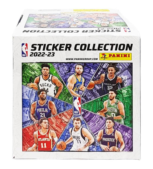 NBA 2022/23 STICKERS AND CARD COLLECTION BOX OF 50 PACKETS