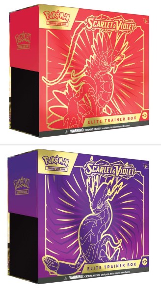 POKEMON TCG SCARLET & VIOLET ELITE TRAINER BOX