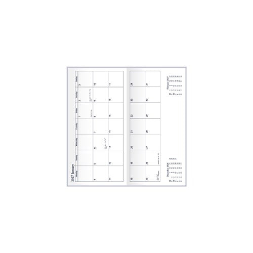 PLANNER DIARY 2026 COLLINS B6/7 COLPLAN 11W.V98 MTV GREY
