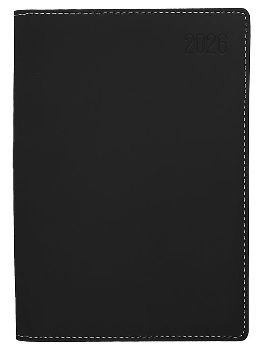 DIARY 2026 DEBDEN ASSOCIATE II A5 4351.U99 1DTP BLACK