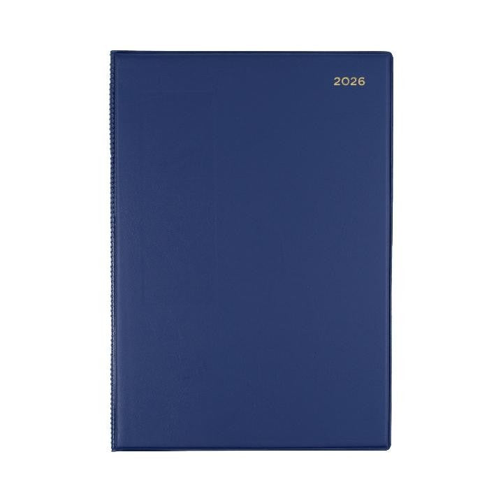 DIARY 2026 COLLINS BELMONT A4 147.V59 PVC 1DTP NAVY