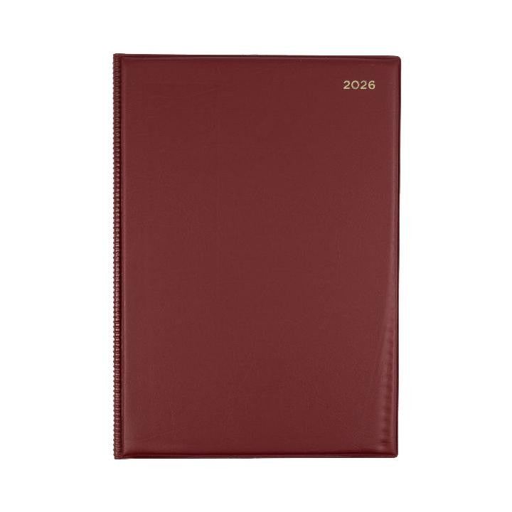 DIARY 2026 COLLINS BELMONT A4 147.V78 PVC 1DTP C RED