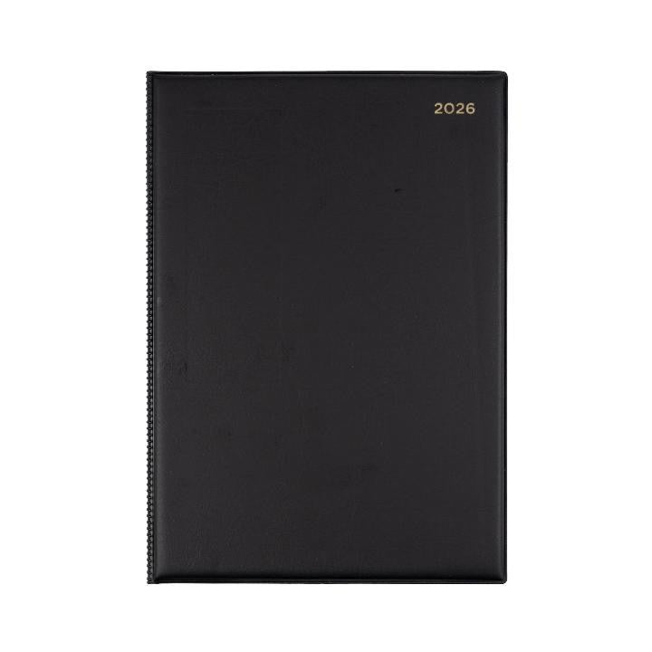 DIARY 2026 COLLINS BELMONT A4 147.V99 PVC 1DTP BLACK