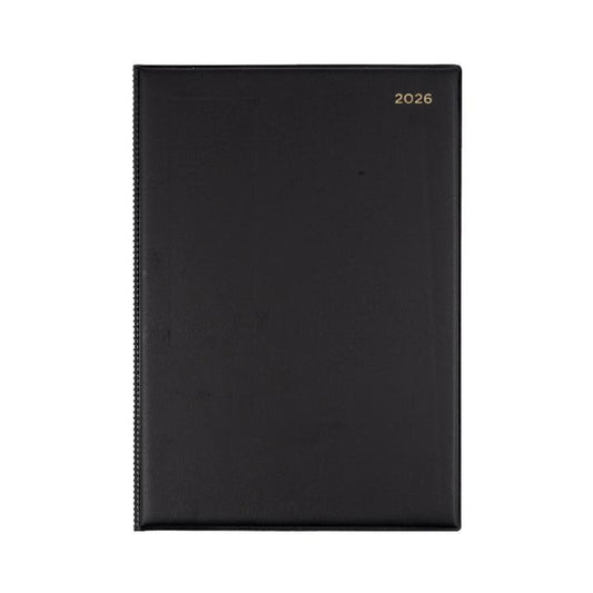 DIARY 2026 COLLINS BELMONT A4 147.V99 PVC 1DTP BLACK