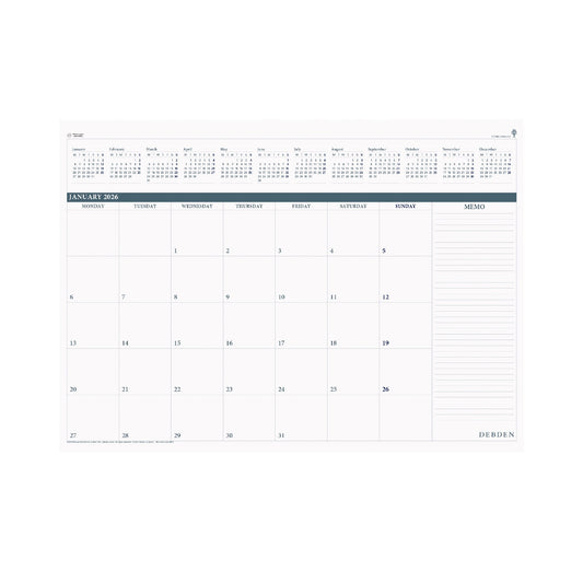 PLANNER REFILL 2026 DEBDEN 370X530MM 3902.CRF DESK TOP MTV
