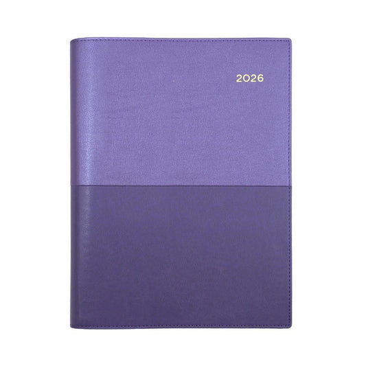 DIARY 2026 COLLINS VANESSA A4 145.V55 1DTP LILAC