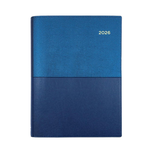 DIARY 2026 COLLINS VANESSA A4 145.V59 1DTP BLUE