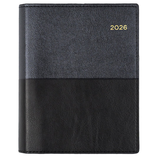 DIARY 2026 COLLINS VANESSA A6 365.V99 WTV BLACK