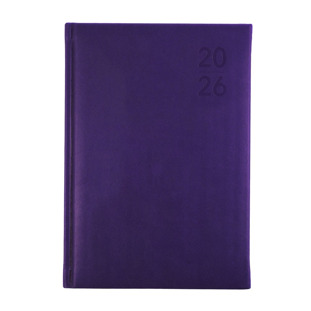 DIARY 2026 DEBDEN SILHOUETTE A5 S5700.P55 WTV PURPLE