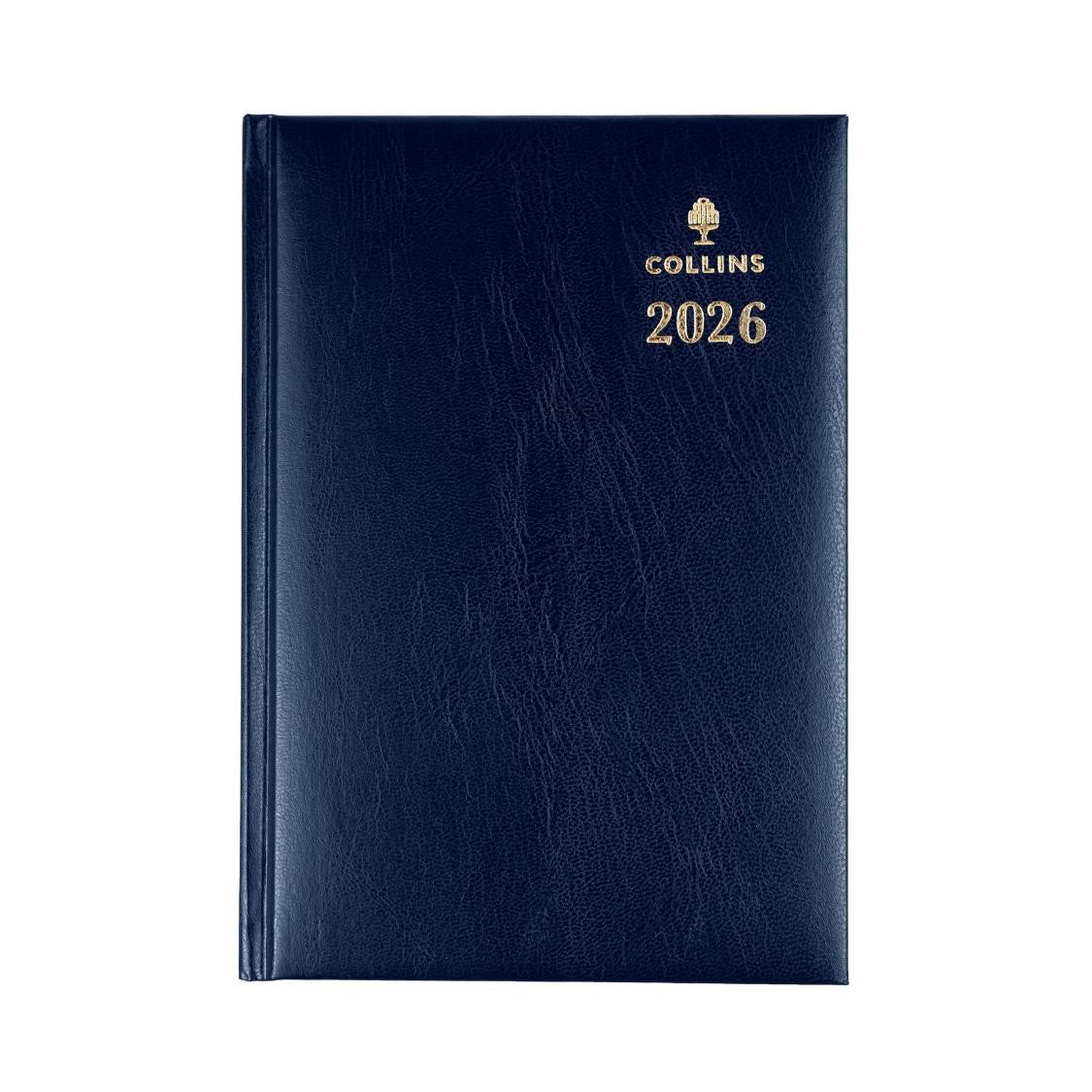 DIARY 2026 COLLINS STERLING A5 384.P59 WTV BLUE