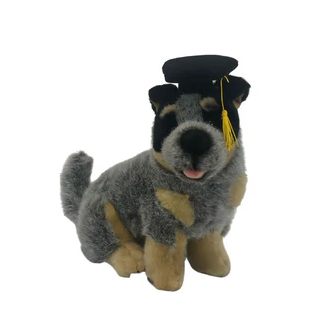 BOCCHETTA BLUEY WITH GRADUATION HAT (CATTLE DOG) 490/22