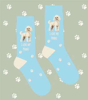 AAPS BAMBOO SOCKS POODLE