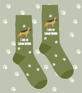 AAPS BAMBOO SOCKS GERMAN SHEPHERD