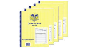 QUOTATION BOOK SPIRAX 502 GNS 85534