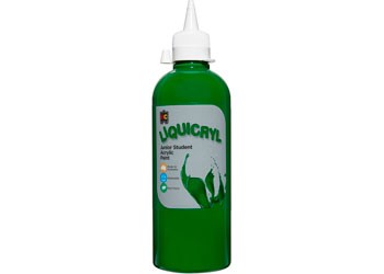 PAINT LIQUICRYL 500ML GREEN