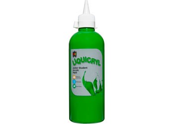 PAINT LIQUICRYL 500ML LEAF GREEN