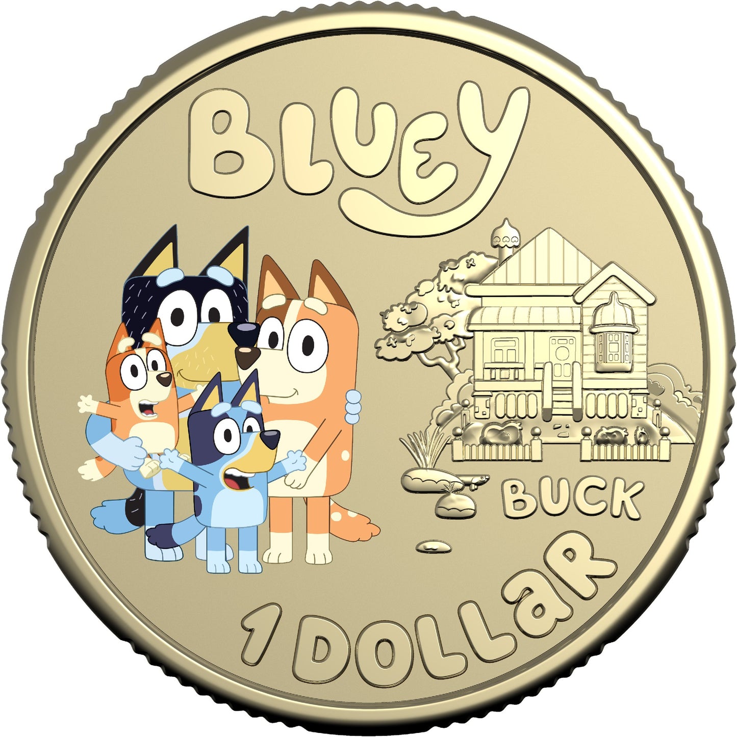 RAM BLUEY DOLLARBUCKS $1 UNC 3 COIN PACK