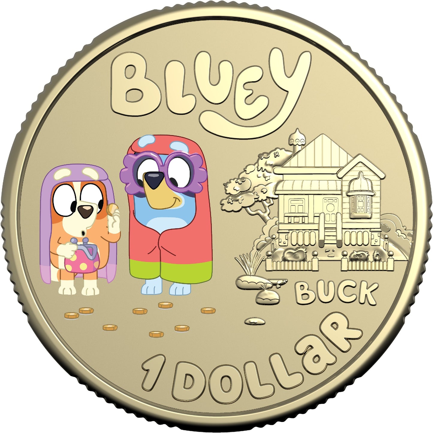 RAM BLUEY DOLLARBUCKS $1 UNC 3 COIN PACK