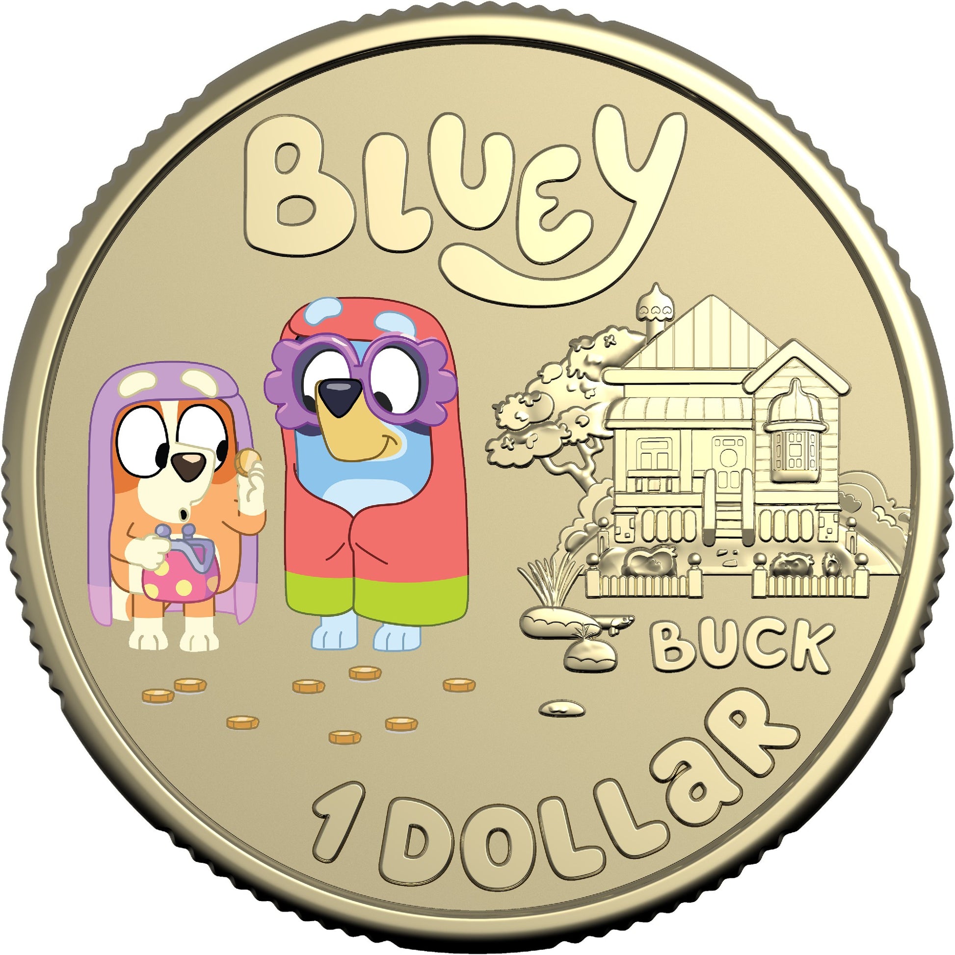 RAM BLUEY DOLLARBUCKS $1 UNC 3 COIN PACK