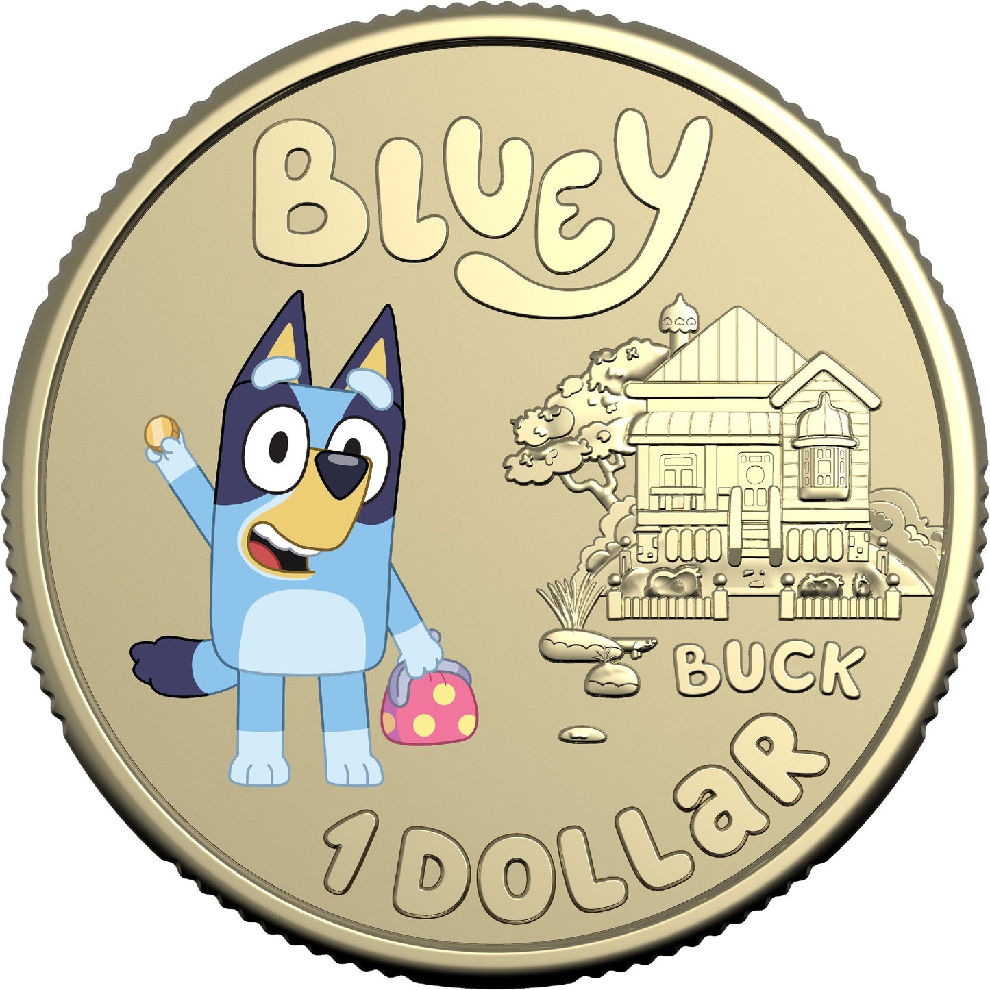 RAM BLUEY DOLLARBUCKS $1 UNC 3 COIN PACK