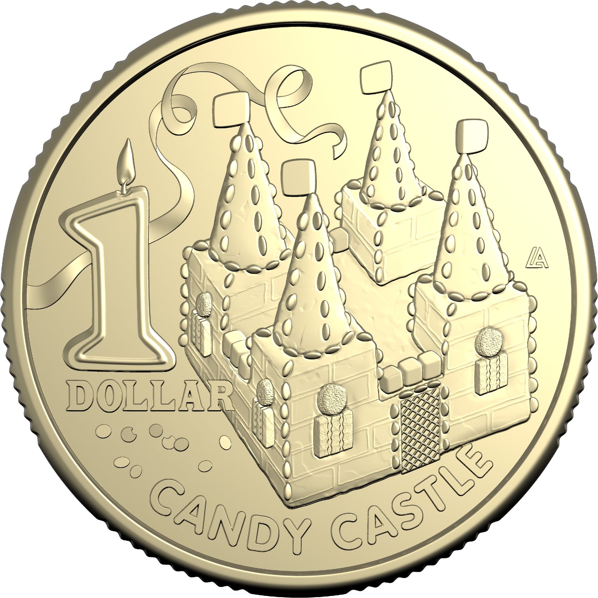 RAM AWW CHILDRENS BIRTHDAY COOKBOOK $1 COIN CANDY CASTLE