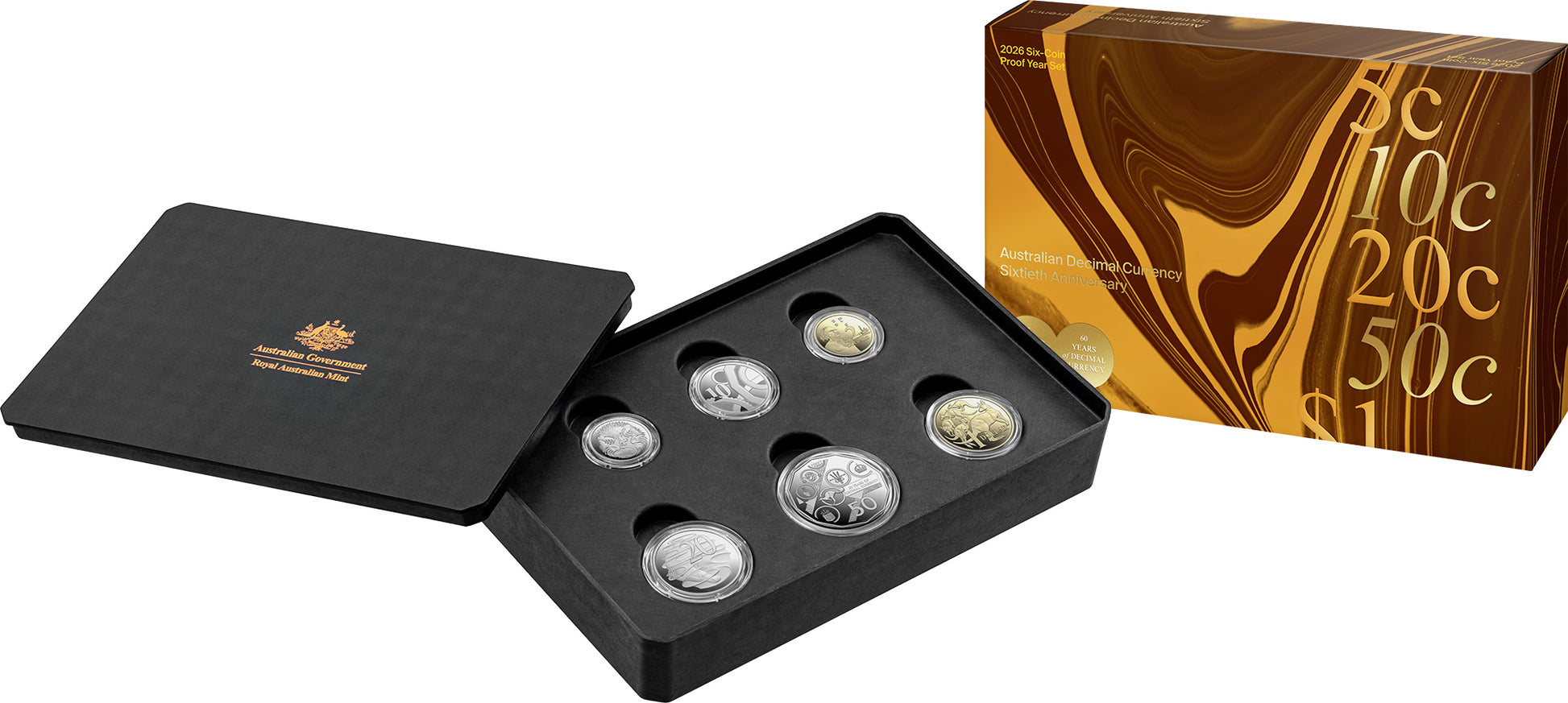 COIN PACK 6 COIN SET 2026 (BASE METAL)