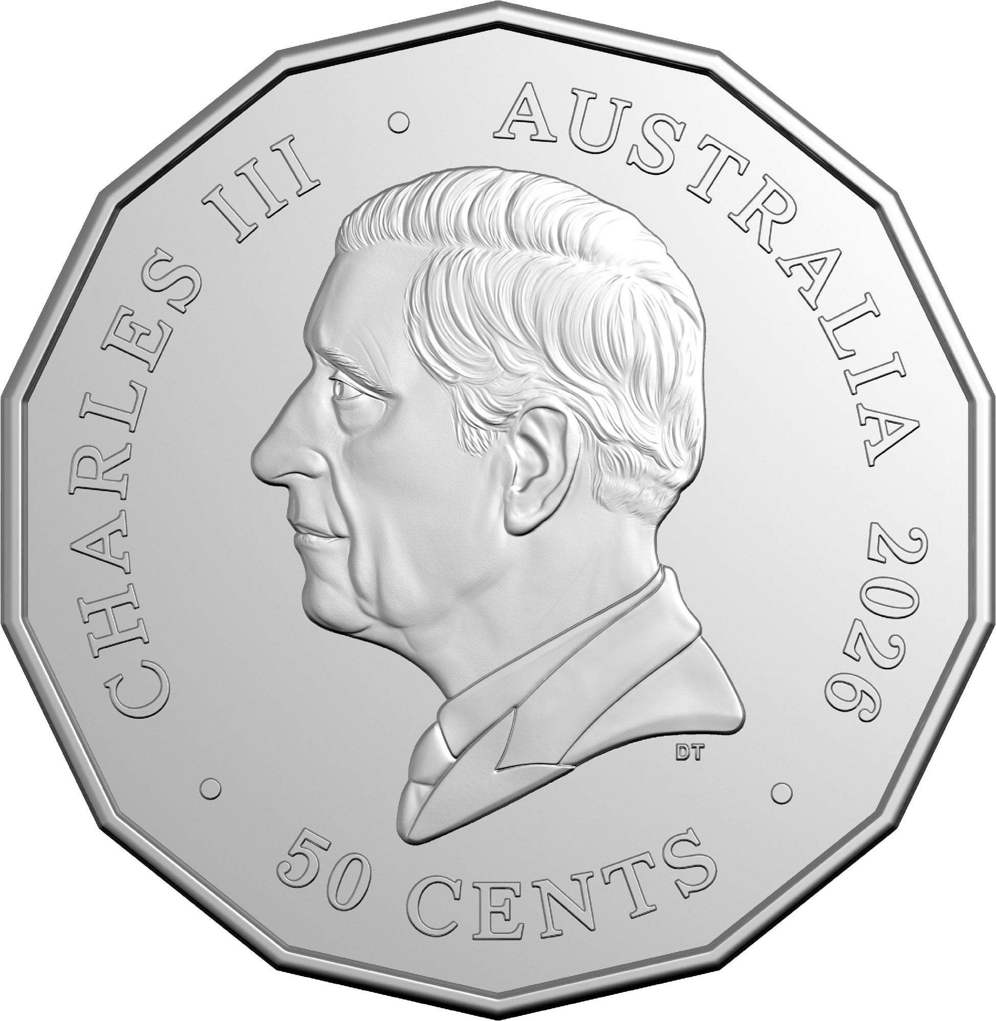Lunar Series - Year of the Horse 2026 50c Uncirculated Tetradecagon Coin  ROYAL AUSTRALIA MINT