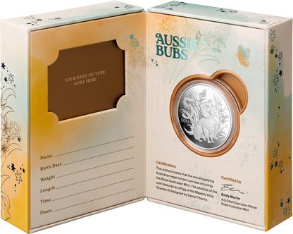 Aussie Bubs 2026 $5 1oz Fine Silver Proof Coin