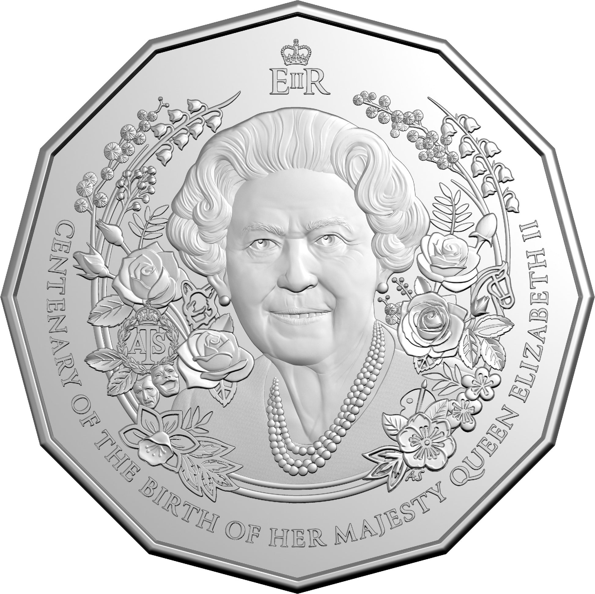 QUEEN ELIZABETH II CENTENARY OF BIRTH 50cent 2026 PROOF AG 1oz