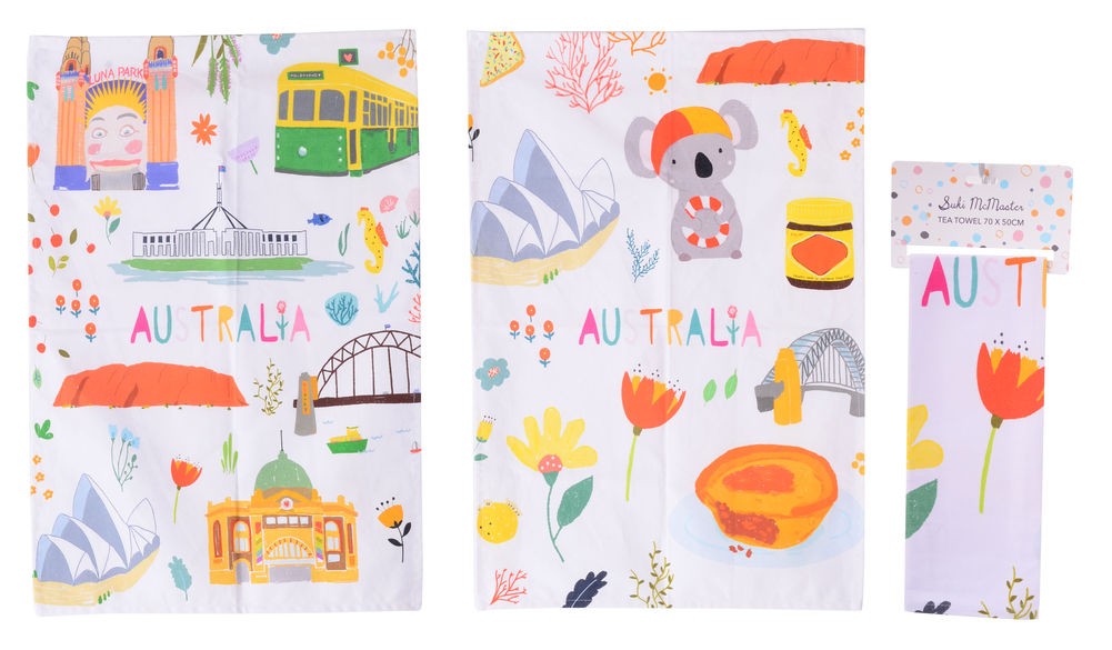 SUKI AUSTRALIA TEA TOWEL (2)