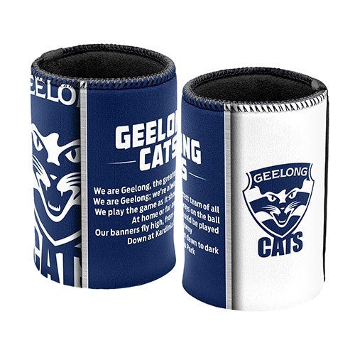 AFL CAN COOLER SONG GEELONG