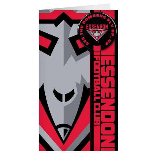 ESSENDON BADGE CARD