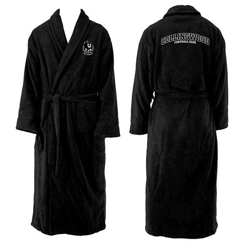 AFL CLUB ROBE ADULT LONG SLEEVED COLLINGWOOD MAGPIES