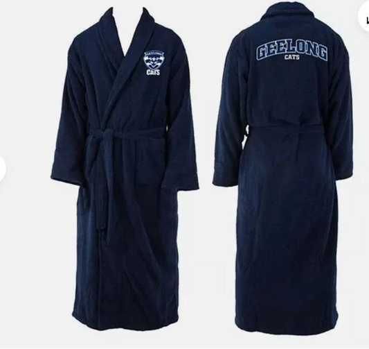 AFL CLUB ROBE ADULT LONG SLEEVED GEELONG CATS