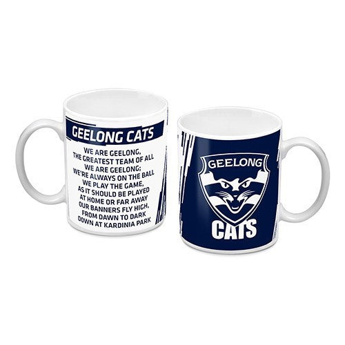 GEEL LOGO AND SONG MUG