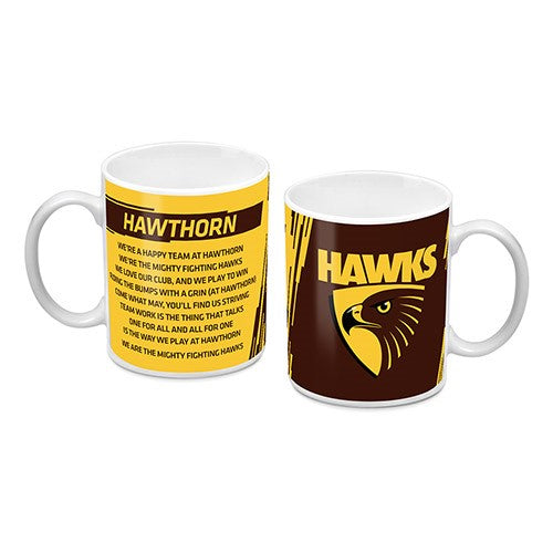 LOGO AND SONG MUG HAWTHORN