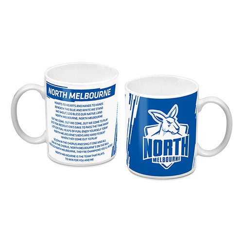 NMELB LOGO AND SONG MUG